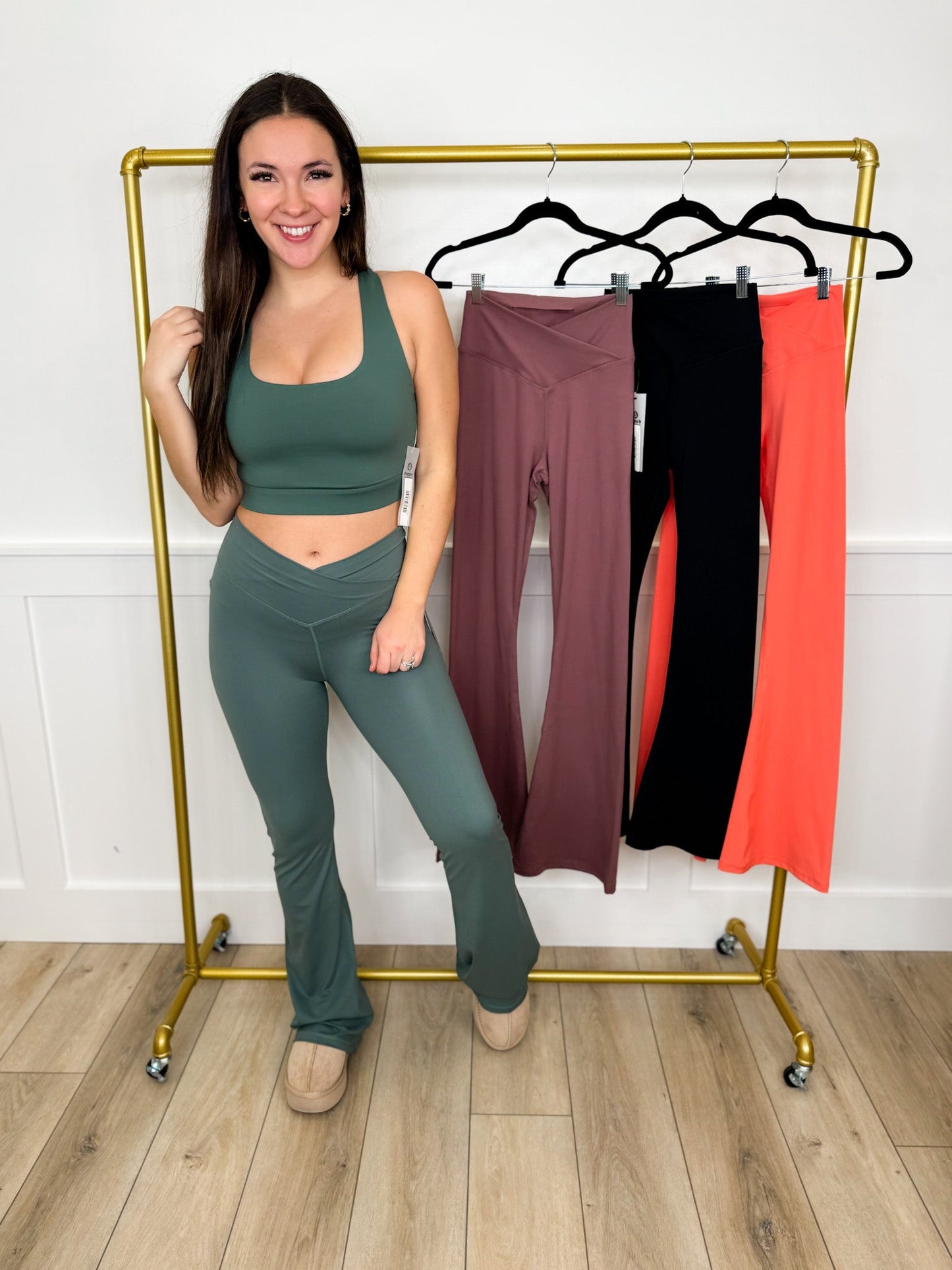 Mono B All Along Mid-Rise Yoga Pants - 4 colors!