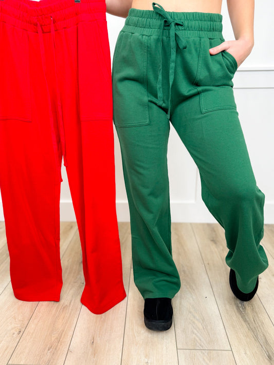 The Easy Movement High-Rise Cotton Avery Mae Bottoms - 2 colors!