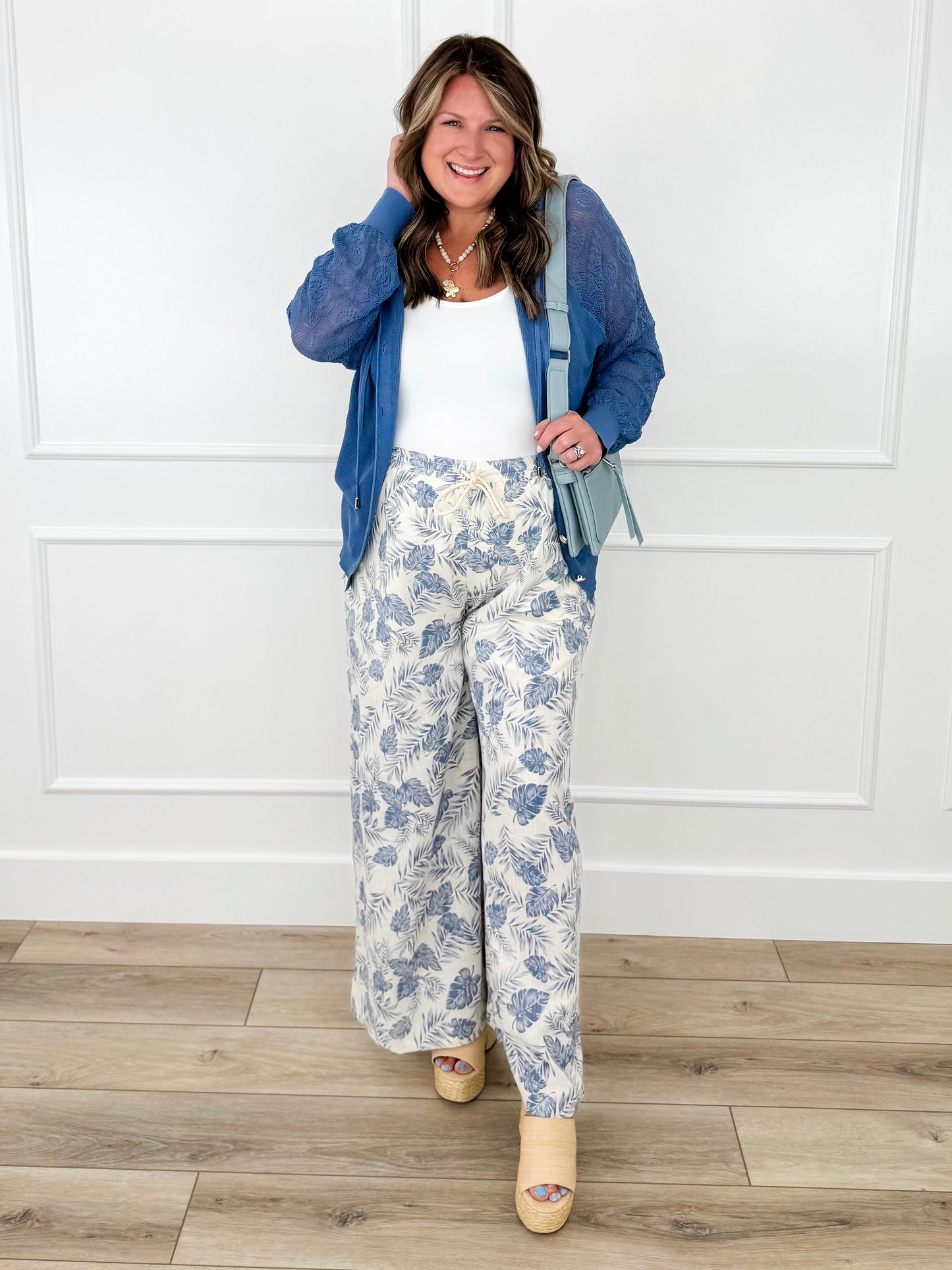 Grow Where You Are Planted High-Rise Lightweight Avery Mae Bottoms - Multiple Colors
