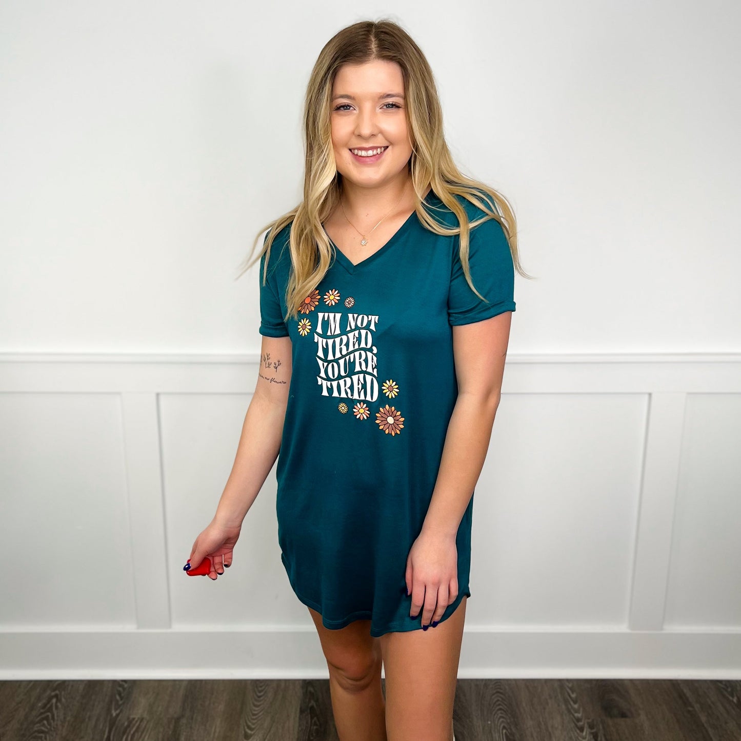 Staying Cute Short Sleeve Avery Mae PJ Top - 7 colors!