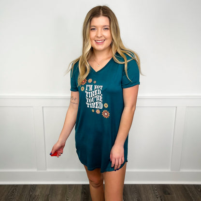 Staying Cute Short Sleeve Avery Mae PJ Top - 7 colors!