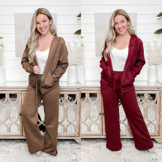 At One's Leisure High-Rise Bottoms - 2 colors!