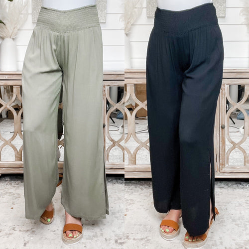 Found the One High-Rise Palazzo Pants - 2 colors!