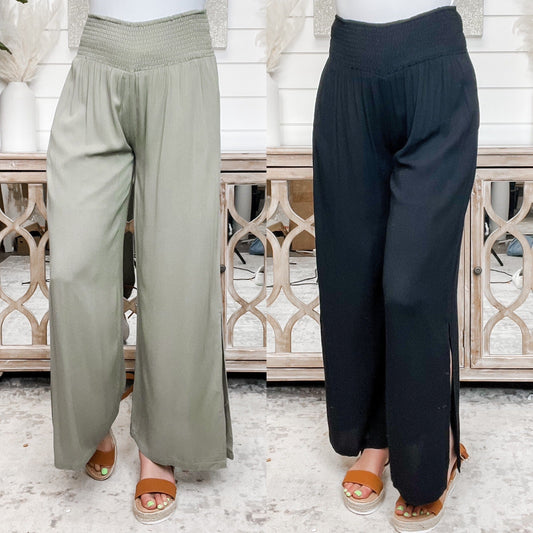 Found the One High-Rise Palazzo Pants - 2 colors!