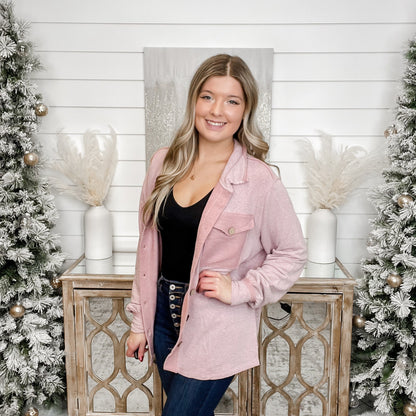 I've Been Told Knit Long Sleeve Shacket - 2 colors!