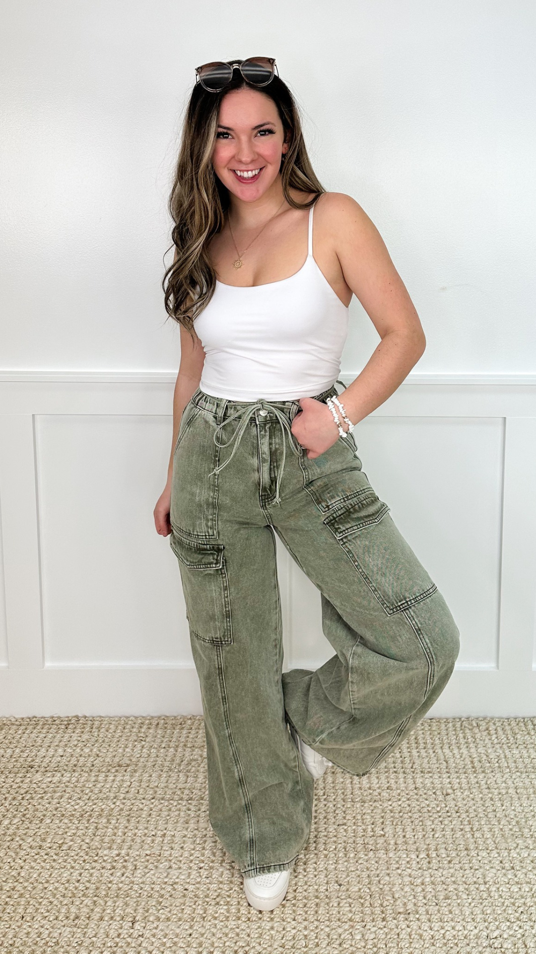 Two Basic What a Feeling Avery Mae Padded Cropped Tank Top - 10 colors!