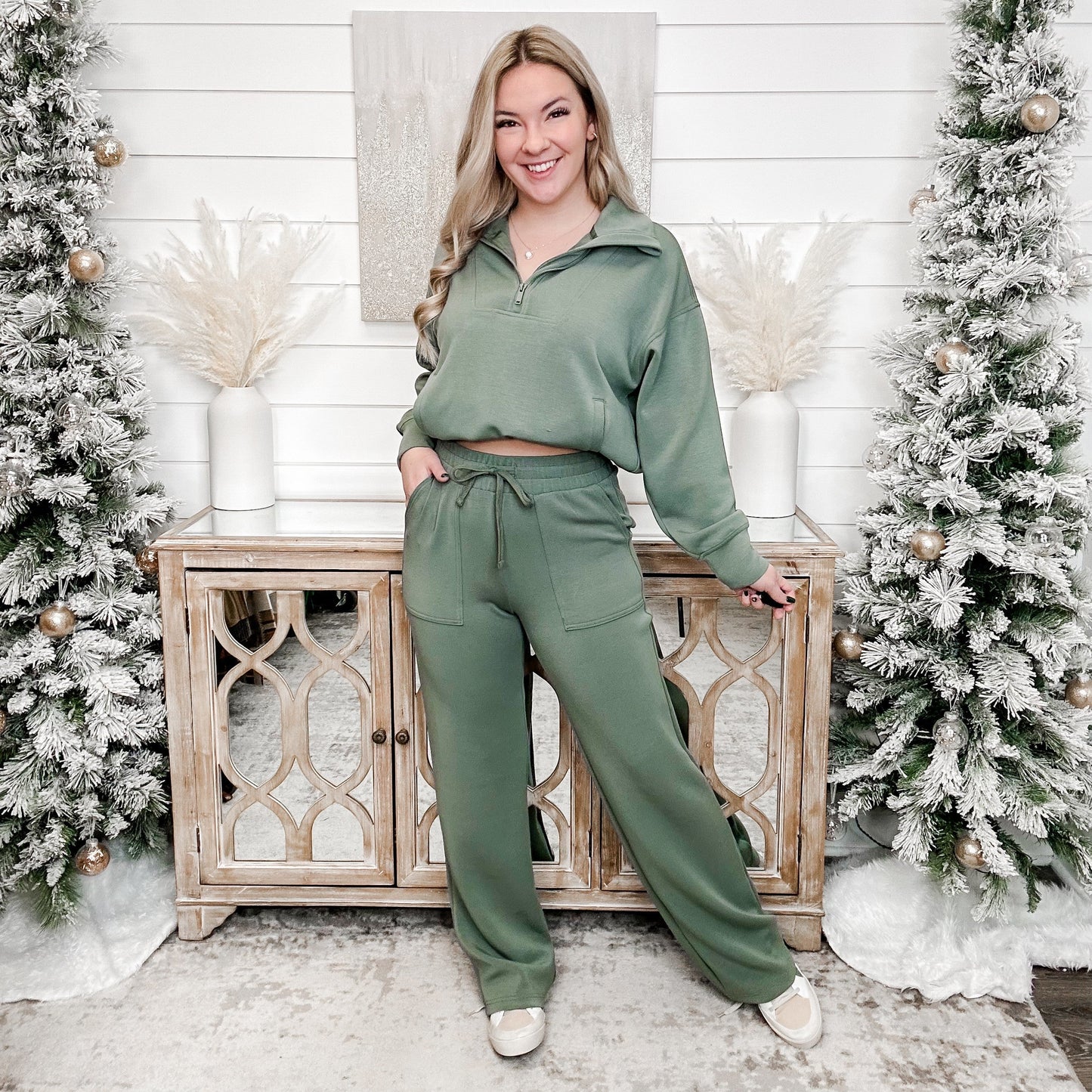 Follow Along High-Rise Knit Bottoms - 2 colors!