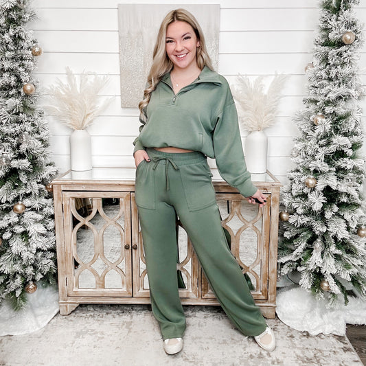 Follow Along High-Rise Knit Bottoms - 2 colors!