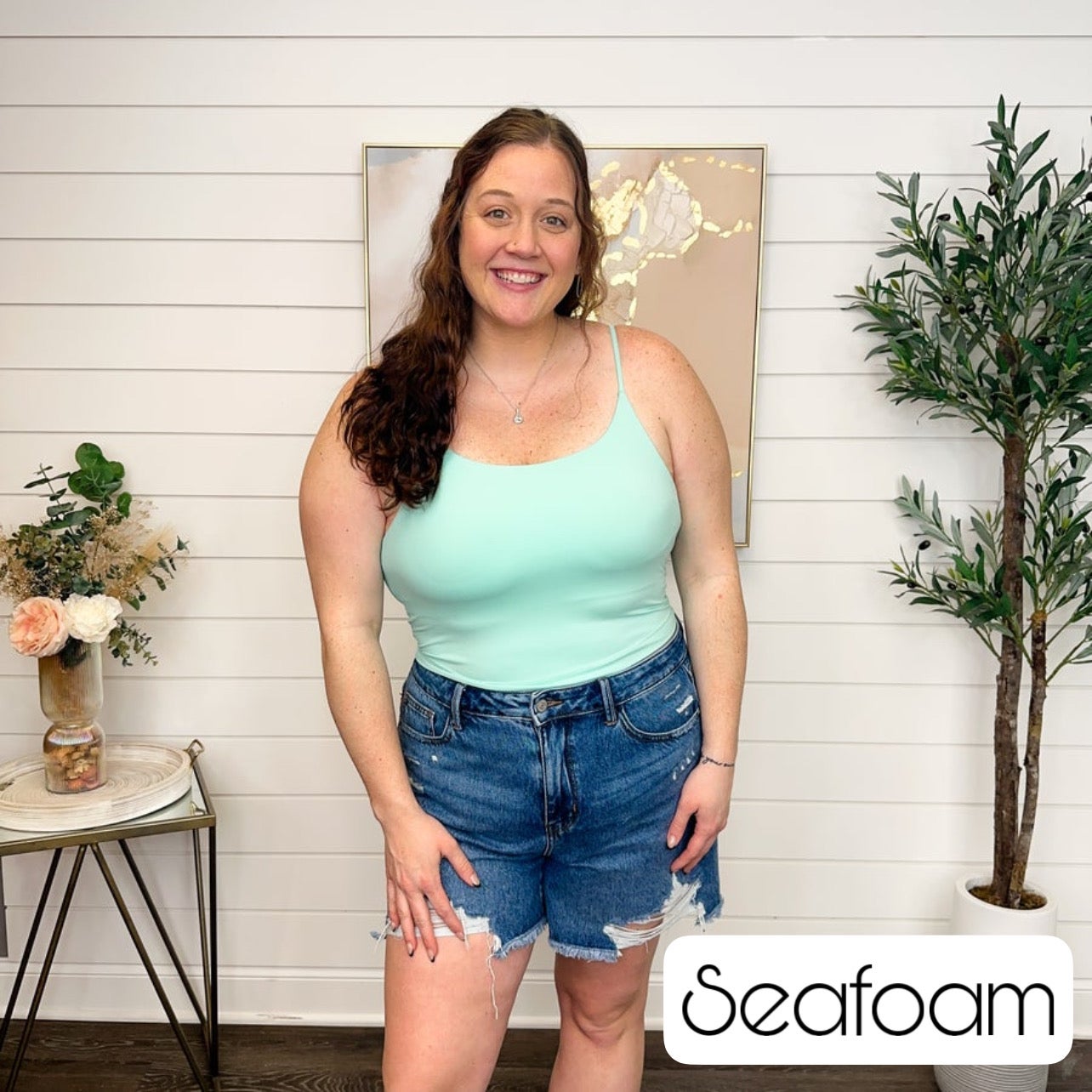 One Basic What a Feeling Avery Mae Padded Cropped Tank Top - 11 colors!