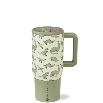 Insulated Travel Tumbler with Handle & Straw Lid