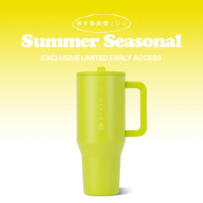 Insulated Travel Tumbler with Handle & Straw Lid